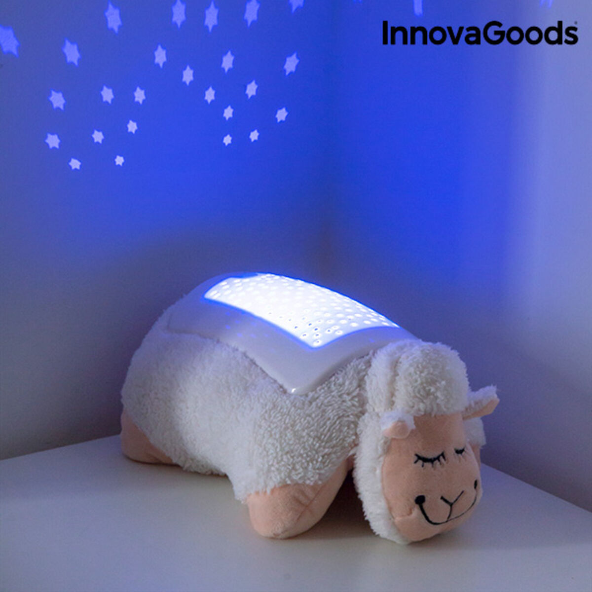 Plush Toy Projector Sheep InnovaGoods